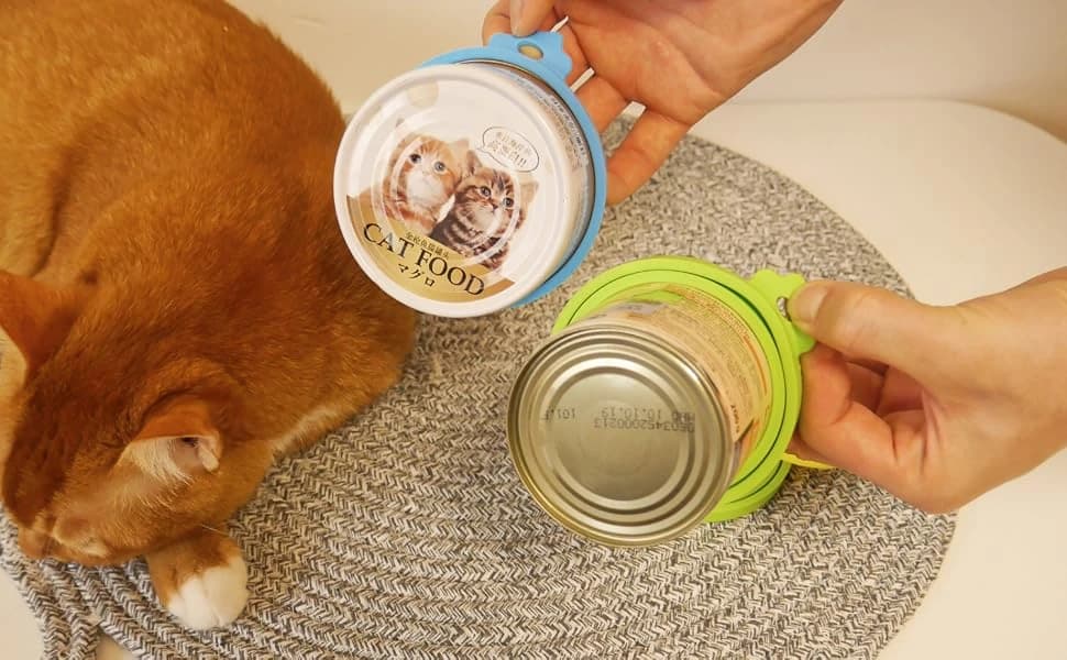 Pet Food Can Cover Silicone Can Lids for Dog and Cat Food(Universal Size — Pet Food Can Cover, Silicone Can Lids for Canned Dog and Cat Food