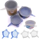 Pet Food Can Lids — Silicone Stretch Can Lids Covers for Dog and Cat Food