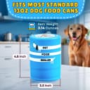 The Original Canned Dog Food Storage Container Patent Pending Reusable Airtight Can Cover Pet Food Sealer