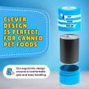 The Original Canned Dog Food Storage Container Patent Pending Reusable Airtight Can Cover Pet Food Sealer