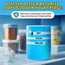 The Original Canned Dog Food Storage Container Patent Pending Reusable Airtight Can Cover Pet Food Sealer