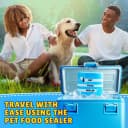 The Original Canned Dog Food Storage Container Patent Pending Reusable Airtight Can Cover Pet Food Sealer