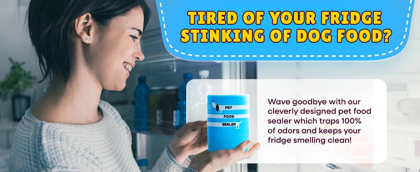 The Original Canned Dog Food Storage Container Patent Pending Reusable Airtight Can Cover Pet Food Sealer — product details