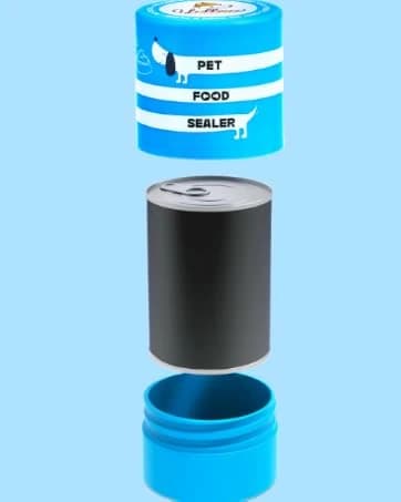 The Original Canned Dog Food Storage Container Patent Pending Reusable Airtight Can Cover Pet Food Sealer — collection imagery