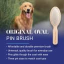 Dog Brush — 27 mm Oval Pin Brush