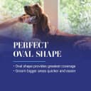 Dog Brush — 27 mm Oval Pin Brush