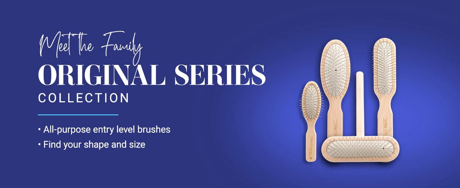 Dog Brush — 27 mm Oval Pin Brush — product details