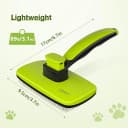 Skin Friendly Self-Cleaning Slicker Brush for Dog and Cat Shedding