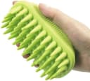 Pet Silicone Shampoo Brush for Long & Short Hair Medium and Large Pets Dogs Cats
