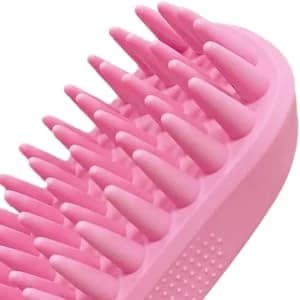 Pet Silicone Shampoo Brush for Long & Short Hair Medium and Large Pets Dogs Cats — collection imagery
