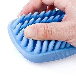 Pet Silicone Shampoo Brush for Long & Short Hair Medium and Large Pets Dogs Cats — collection imagery