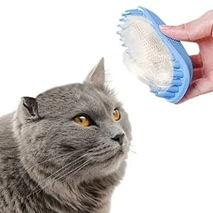 Pet Silicone Shampoo Brush for Long & Short Hair Medium and Large Pets Dogs Cats — collection imagery
