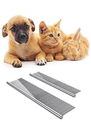 2 Pack Dog Combs with Rounded Ends Stainless Steel Teeth — Customer experience — product quality, we are always in the first place.