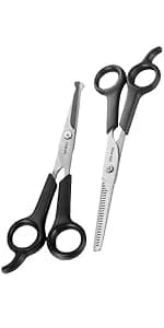 Chibuy Professional Pet Grooming Scissors with Round Tip Stainless Steel Dog Eye Cutter for Dogs and Cats — product details