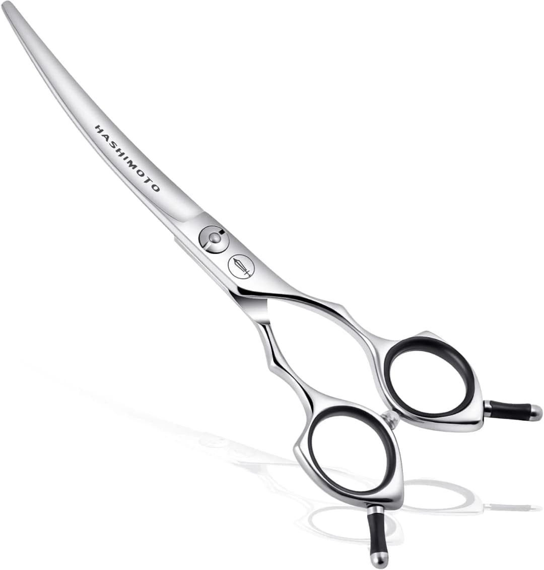 Curved Dog Grooming Scissors — 6.5 inch