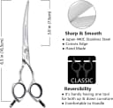 Curved Dog Grooming Scissors — 6.5 inch