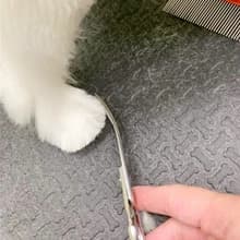 Curved Dog Grooming Scissors — 6.5 inch — The curved dog grooming scissors works on puppy’s various contours — particularly around the eyes, forehead, cheeks, moustache, ears, neck, etc.