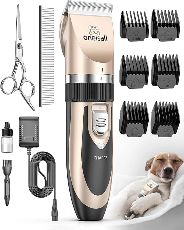 Low Noise Dog Clippers Grooming Kit for Dogs and Cats Pets