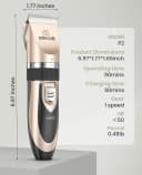 Low Noise Dog Clippers Grooming Kit for Dogs and Cats Pets