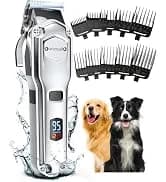 Low Noise Dog Clippers Grooming Kit for Dogs and Cats Pets — collection imagery