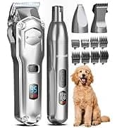 Low Noise Dog Clippers Grooming Kit for Dogs and Cats Pets — collection imagery