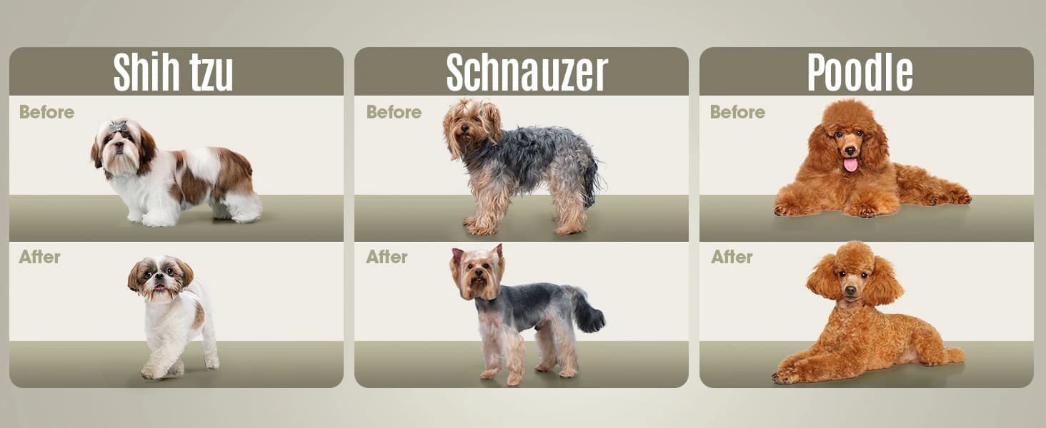 Low Noise Dog Clippers Grooming Kit for Dogs and Cats Pets — product details