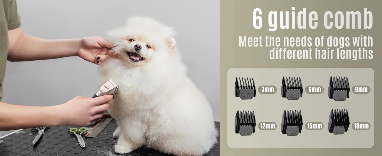 Low Noise Dog Clippers Grooming Kit for Dogs and Cats Pets — product details