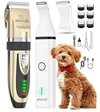 Low Noise Dog Clippers Grooming Kit for Dogs and Cats Pets — collection imagery