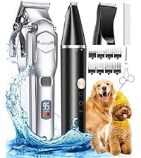 Low Noise Dog Clippers Grooming Kit for Dogs and Cats Pets — collection imagery