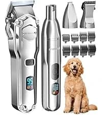Low Noise Dog Clippers Grooming Kit for Dogs and Cats Pets — collection imagery