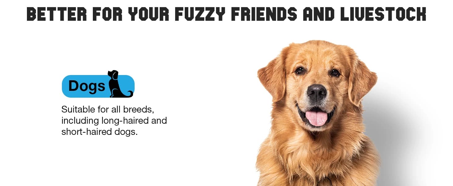 Professional Dog Clippers for Grooming Thick Curly Matted Coats — product details