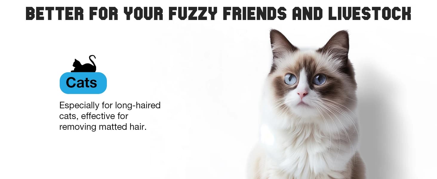 Professional Dog Clippers for Grooming Thick Curly Matted Coats — product details