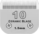 10# Grooming Ceramic Pet Clipper Blades Compatible with Andis and Oster A5