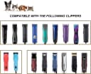 10# Grooming Ceramic Pet Clipper Blades Compatible with Andis and Oster A5