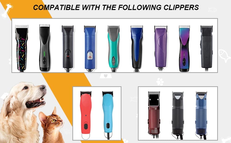 10# Grooming Ceramic Pet Clipper Blades Compatible with Andis and Oster A5 — product details