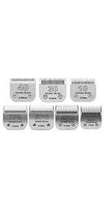 10# Grooming Ceramic Pet Clipper Blades Compatible with Andis and Oster A5 — product details