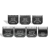 10# Grooming Ceramic Pet Clipper Blades Compatible with Andis and Oster A5 — collection imagery