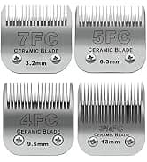 10# Grooming Ceramic Pet Clipper Blades Compatible with Andis and Oster A5 — collection imagery