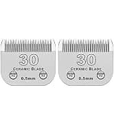 10# Grooming Ceramic Pet Clipper Blades Compatible with Andis and Oster A5 — collection imagery