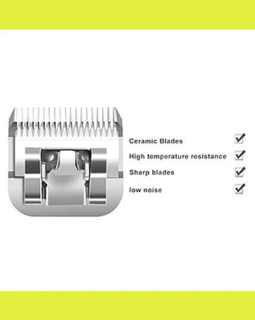 10# Grooming Ceramic Pet Clipper Blades Compatible with Andis and Oster A5 — collection imagery