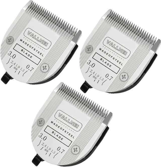 3-Pack — 5-in-1 Replacement Blade Compatible with Wahl Animal Bravura Clipper