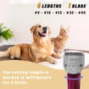 3-Pack — 5-in-1 Replacement Blade Compatible with Wahl Animal Bravura Clipper