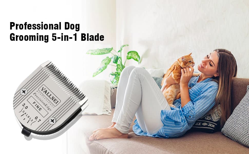 3-Pack — 5-in-1 Replacement Blade Compatible with Wahl Animal Bravura Clipper — product details