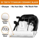 3 PCS Replacement 35 Teeth Dog Grooming Clipper Blades