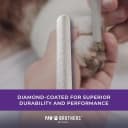 Paw Brothers Diamond Edge Nail File for Small, Medium, and Large Dogs and Cats, Professional Grade, Smoothes