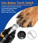 Dog Nail Grinder — 2-Speed and LED Light