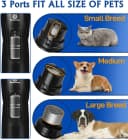 Dog Nail Grinder — 2-Speed and LED Light