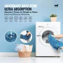 Fast Drying Dog Bath Robe | 800 GSM Plush Dog Towel Bathrobe/Dressing Gown | Super Absorbent Pet/Puppy Bathrobe