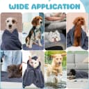 2 Pack Microfiber Dog Towels for Drying Dogs — Super Absorbent and Soft
