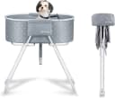 Foldable and Portable Dog Bathtub for Small & Medium Dogs